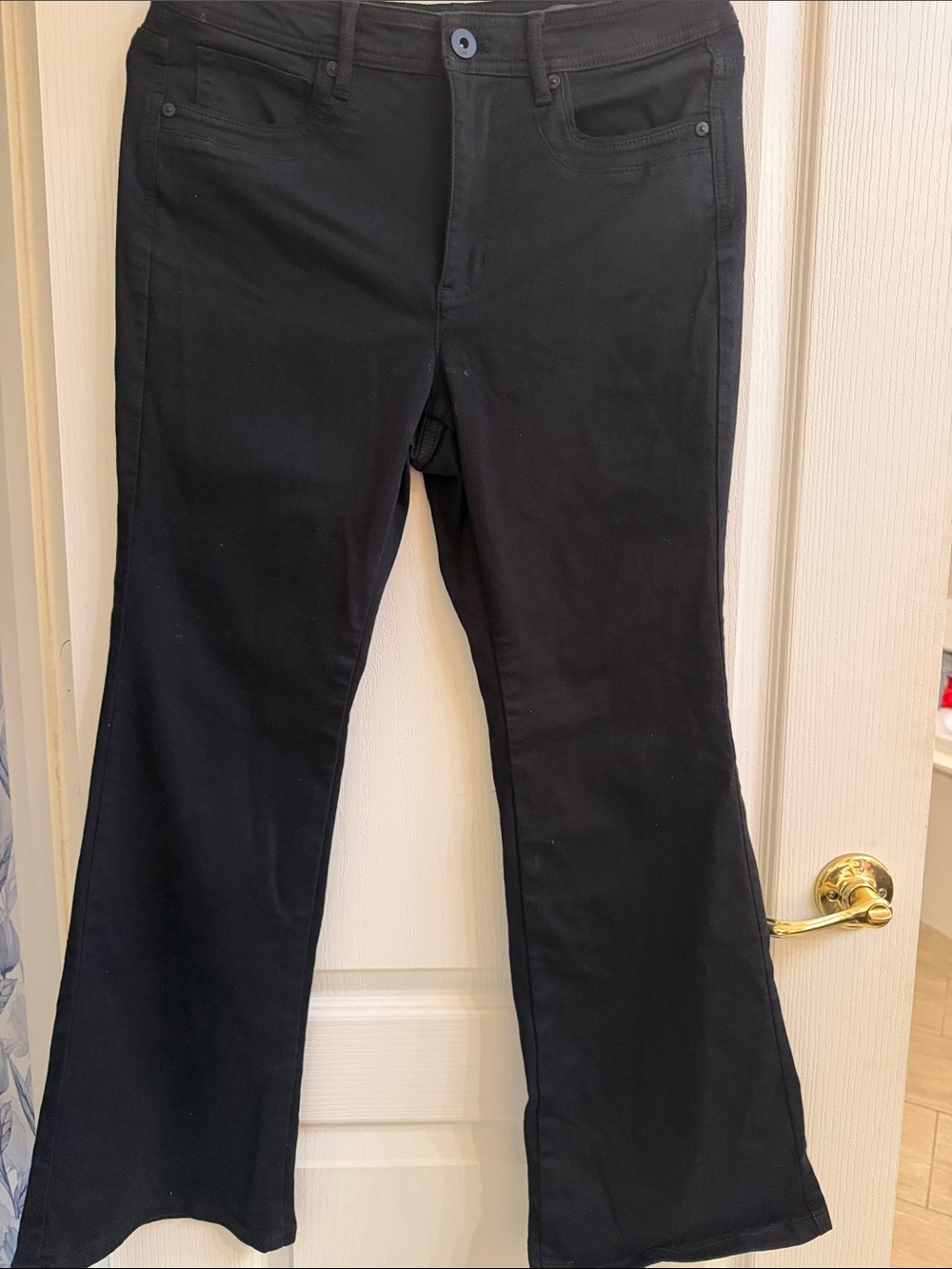 J. Jill Black Boot-Cut Flare Pants
